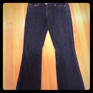 Joe’s jeans, the “Honey”, midnight blue, bootcut